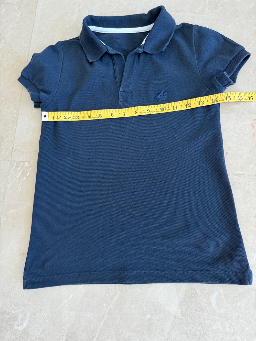 Vilebrequin navy blue polo 👕 boys girls swimwear Size XS-S - Picture 5 of 8